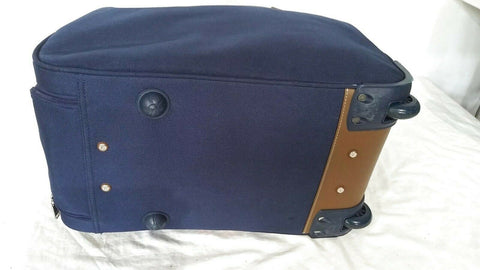 $200 Tommy Hilfiger Freeport Rolling City Duffel Bag 20" Carry On Luggage Bag