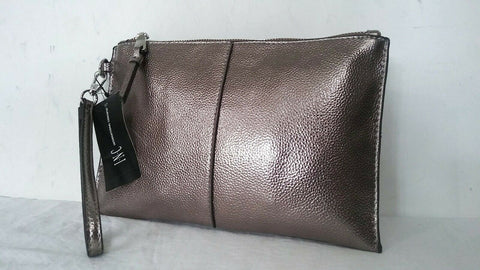 Nuovo I. N.c. Donna Metallico I. N.c. Glam Festa Cinturino Pochette Grande