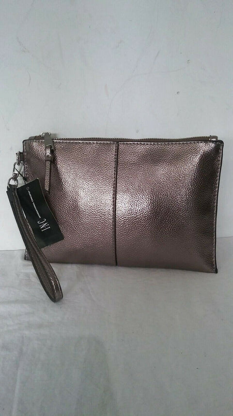 Nuovo I. N.c. Donna Metallico I. N.c. Glam Festa Cinturino Pochette Grande