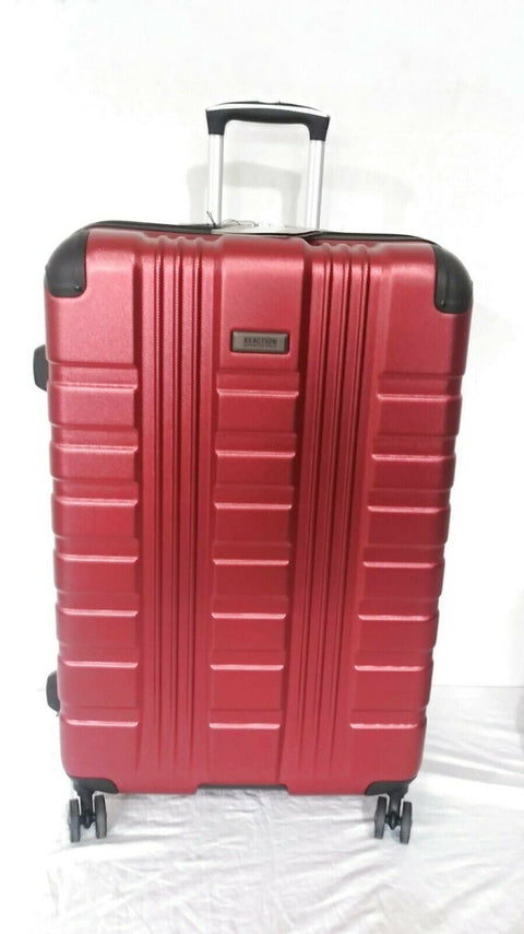 $480 New Kenneth Cole Reaction 42nd Street Suitcase Luggage Hard case Red  28"