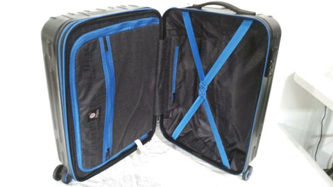 $160 REVO Rain 20" Expandable 8 Spinner Wheels Carry On Suitcase Hard Luggage