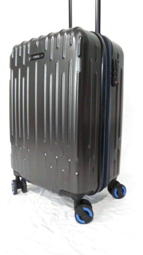 $160 REVO Rain 20" Expandable 8 Spinner Wheels Carry On Suitcase Hard Luggage