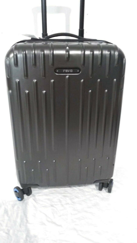 $160 REVO Rain 20" Expandable 8 Spinner Wheels Carry On Suitcase Hard Luggage