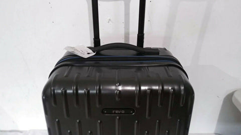 $160 REVO Rain 20" Expandable 8 Spinner Wheels Carry On Suitcase Hard Luggage