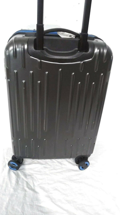 $160 REVO Rain 20" Expandable 8 Spinner Wheels Carry On Suitcase Hard Luggage