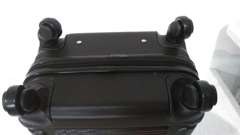 $240 InUSA Pilot 20" Lightweight Hard Carry On Spinner Suitcase Luggage Black