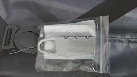 $280 New Rockland Skyline 24" Hard case Luggage Suitcase Silver Spinner Wheels