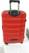 New Rockland Melbourne 28" Hard Expandable Luggage Suitcase Spinner Red