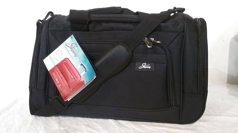 New Skyway Sigma 5 22" Carry-On Duffel Bag Black Weekender Softcase