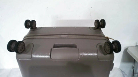 $275 DKNY Allure 24" Hardcase Spinner Wheel Suitcase Travel Luggage GRAY