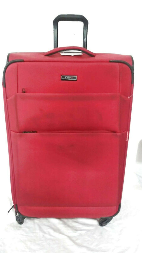 $240 Revo Airborne 29" Soft Spinner Large Check in Suitcase luggage Red