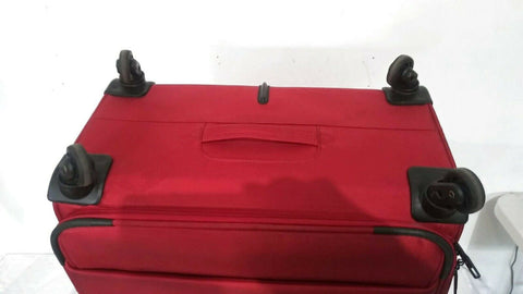 $240 Revo Airborne 29" Soft Spinner Large Check in Suitcase luggage Red