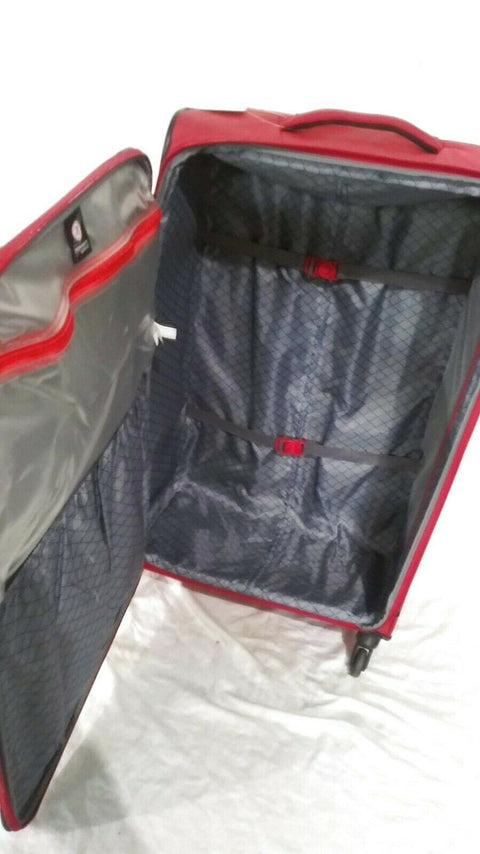 $240 Revo Airborne 29" Soft Spinner Large Check in Suitcase luggage Red