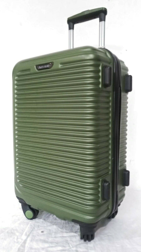 $260 Travel Select Savannah 20" Hard Spinner Carry On Luggage Suitcase Upright