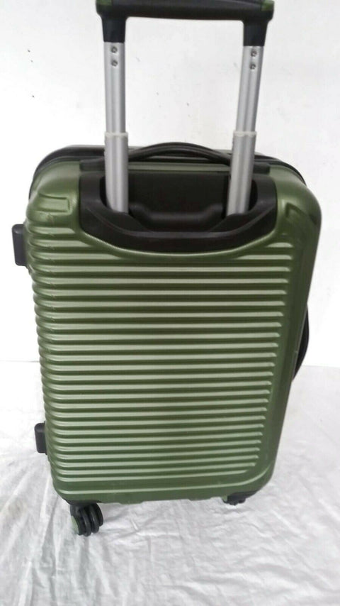 $260 Travel Select Savannah 20" Hard Spinner Carry On Luggage Suitcase Upright