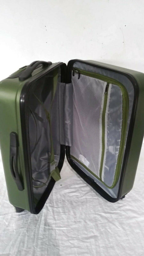 $260 Travel Select Savannah 20" Hard Spinner Carry On Luggage Suitcase Upright