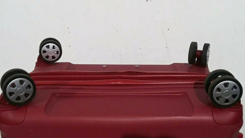$599 Bagaggio Athenas 28" Luggage Suitcase Spinner Large Red Upright Hardcase