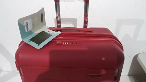 $499 Bagaggio Athenas 25" Luggage Suitcase Spinner Medium Red Upright Hard case