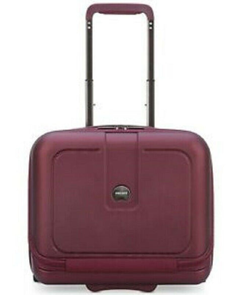 $220 DELSEY Helium 4.0 Cherry Carry ON Under Seat Luggage suitcase Hardcase 16''