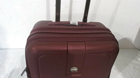 $220 DELSEY Helium 4.0 Cherry Carry ON Under Seat Luggage suitcase Hardcase 16''