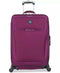 $180 New Skyway Epic 20" Softside Carry-On Expandable Spinner Suitcase Purple - evorr.com