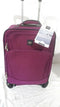 $180 New Skyway Epic 20" Softside Carry-On Expandable Spinner Suitcase Purple - evorr.com