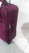 $180 New Skyway Epic 20" Softside Carry-On Expandable Spinner Suitcase Purple - evorr.com