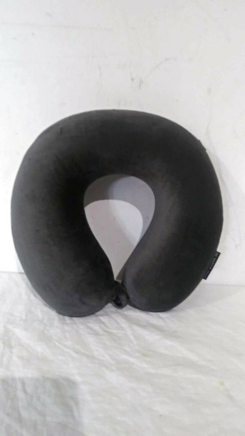 Sharper Image Gray Travel Memory foam Neck Pillow