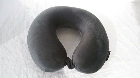 Sharper Image Gray Travel Memory foam Neck Pillow