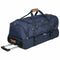 $380 Skyway Globe Trekker 2 Compartment Rolling Wheeled Duffel Bag 34" Blue