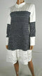 $109 NEW BAR III Womens Long Sleeve Smoking Embroided  Tunic Shirt Dress XL - evorr.com