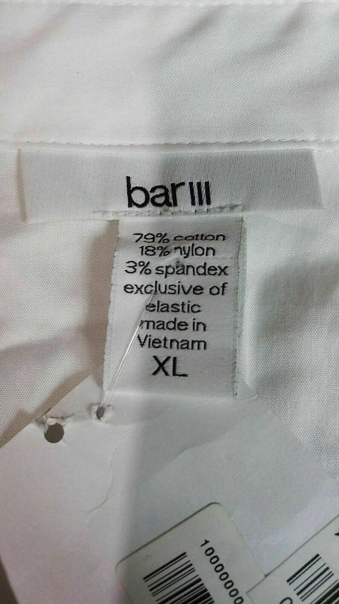 $109 NEW BAR III Womens Long Sleeve Smoking Embroided  Tunic Shirt Dress XL - evorr.com