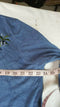 Karen Scott Women Long Sleeve Blue Embroidery Button Cardigan Sweater Plus 1X