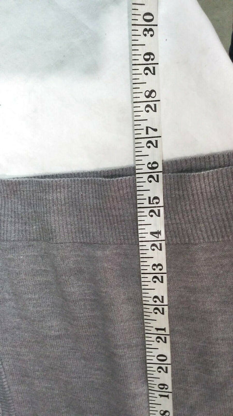 New Karen Scott Women Long Sleeve Gray Pearl Button Cardigan Sweater Plus 3X
