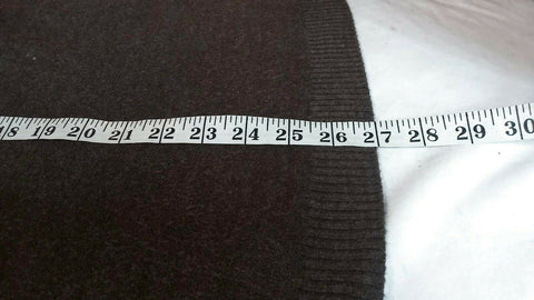 Karen Scott Women Long Sleeve Brown Front Open Ruffle Cardigan Sweater Plus 1X