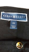Karen Scott Women's Long Sleeve Black Embroidery Button Cardigan Sweater Plus 2X