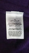 Karen Scott Women Long Sleeve Purple Front Open Ruffle Cardigan Sweater Plus 1X