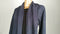 Karen Scott Women Long Sleeve Blue Front Open Textured Cardigan Sweater Plus 2X