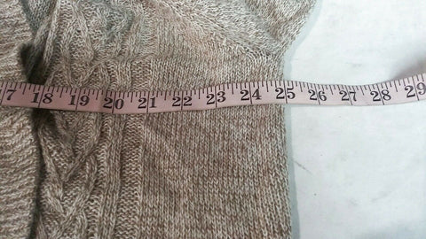 Karen Scott Women Long Sleeve Marl Front Open Ruffle Cardigan Sweater Plus 2X