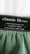 New ALFRED DUNNER Women Green Corduroys Pull-On Pants Stretch Waist Size 8