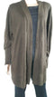 New Karen Scott Women Long Sleeve Brown Knit Front-Open Cardigan Sweater Plus 3X