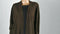 New Karen Scott Women Long Sleeve Brown Knit Front-Open Cardigan Sweater Plus 3X
