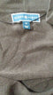 New Karen Scott Women Long Sleeve Brown Knit Front-Open Cardigan Sweater Plus 3X