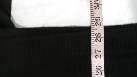 Karen Scott Women Long Sleeve Black Front Open Ruffle Cardigan Sweater Plus 3X