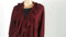 Karen Scott Women Long Sleeve Red Front Open Ruffle Cardigan Sweater Plus 0X