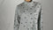 Karen Scott Women Long-Sleeve Mock Neck Sneaky Kitty Christmas Gray Top Plus 2X