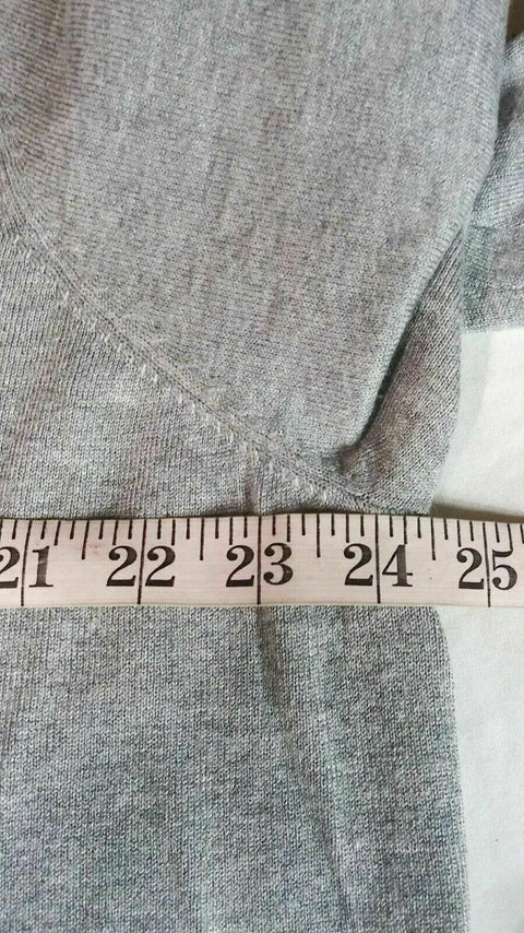 Karen Scott Women Long Sleeve Gray Embroided Button Cardigan Sweater Plus 2X
