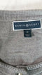 New Karen Scott Women Long Sleeve Gray Pearl Button Cardigan Sweater Plus 1X