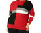 STYLE&CO Women Long Sleeve Red Colorblock Envelope Neck Pullover Sweater Plus 3X - evorr.com