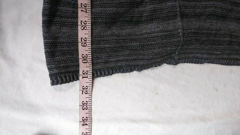 $89 STYLE&CO Women Long Sleeve Gray Front Open Hooded Cardigan Sweater Plus 3X
